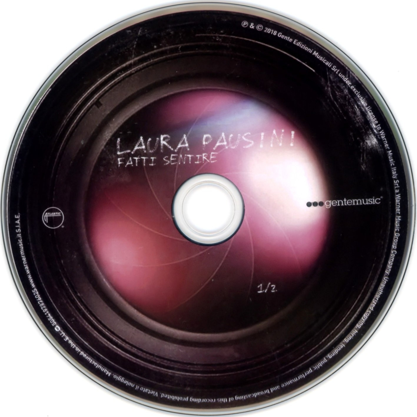 COVERS.BOX.SK ::: Laura Pausini - Fatti Sentire (2018) - high quality DVD /  Blueray / Movie