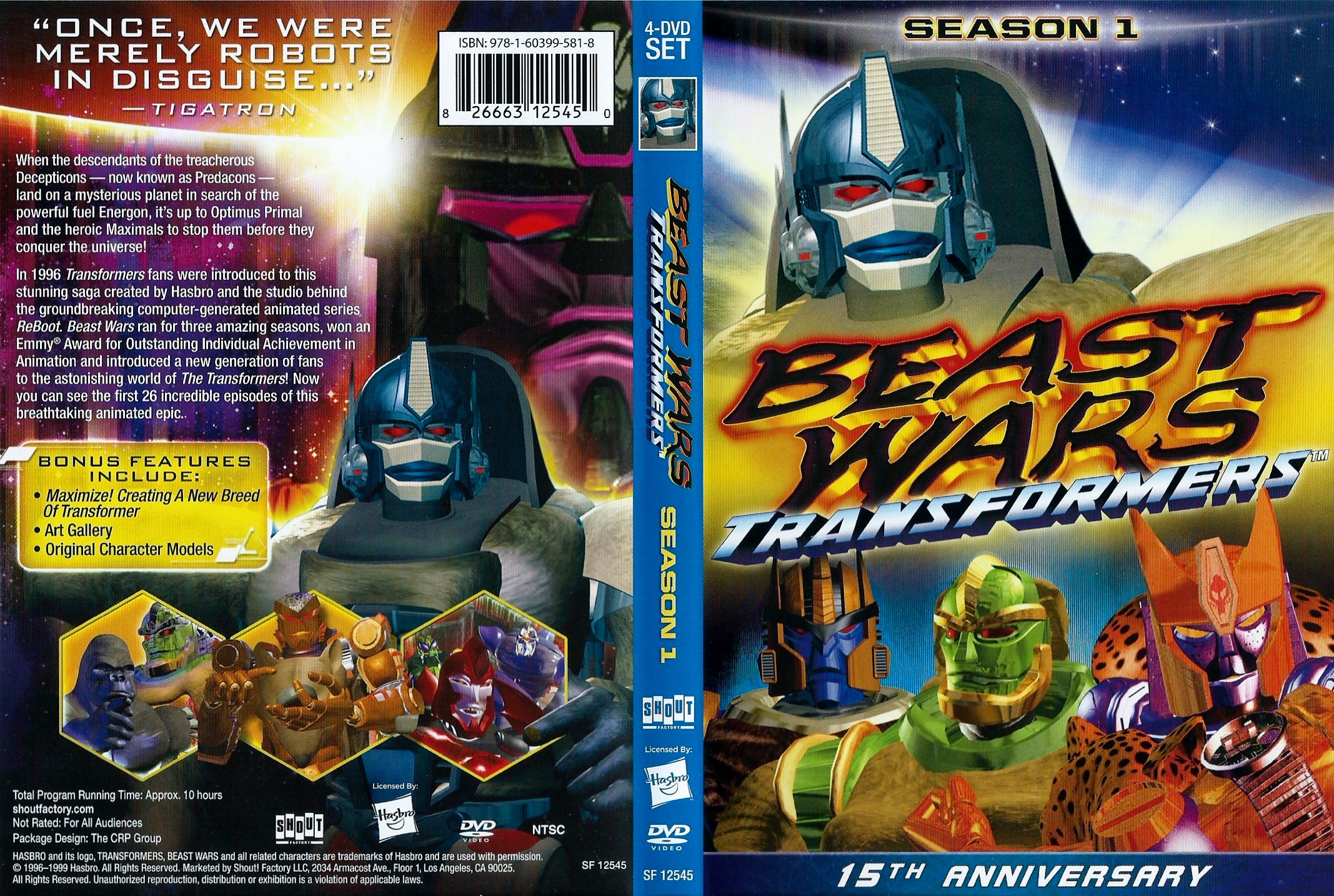 beast wars transformers dvd