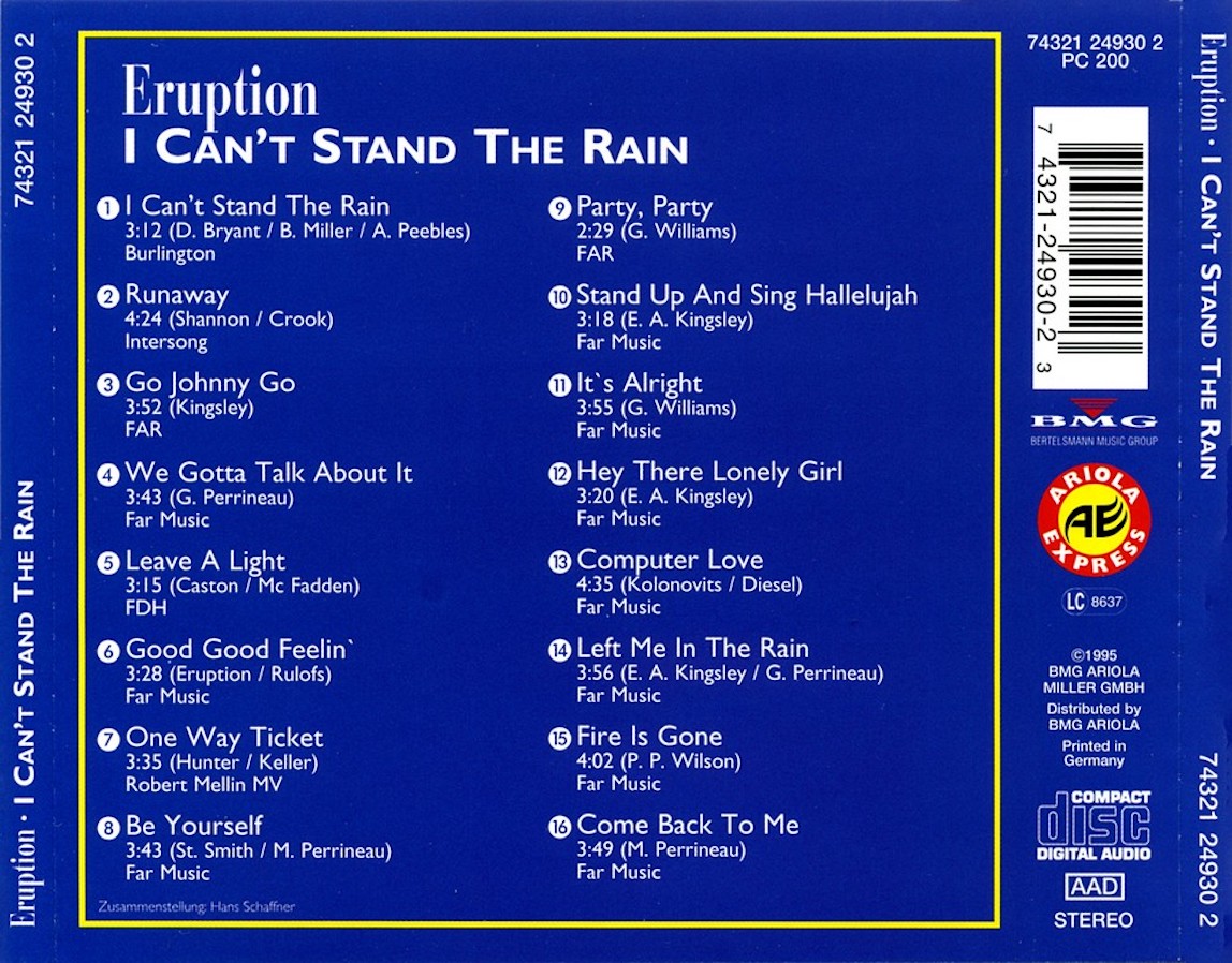 Can't stop the rain bmf