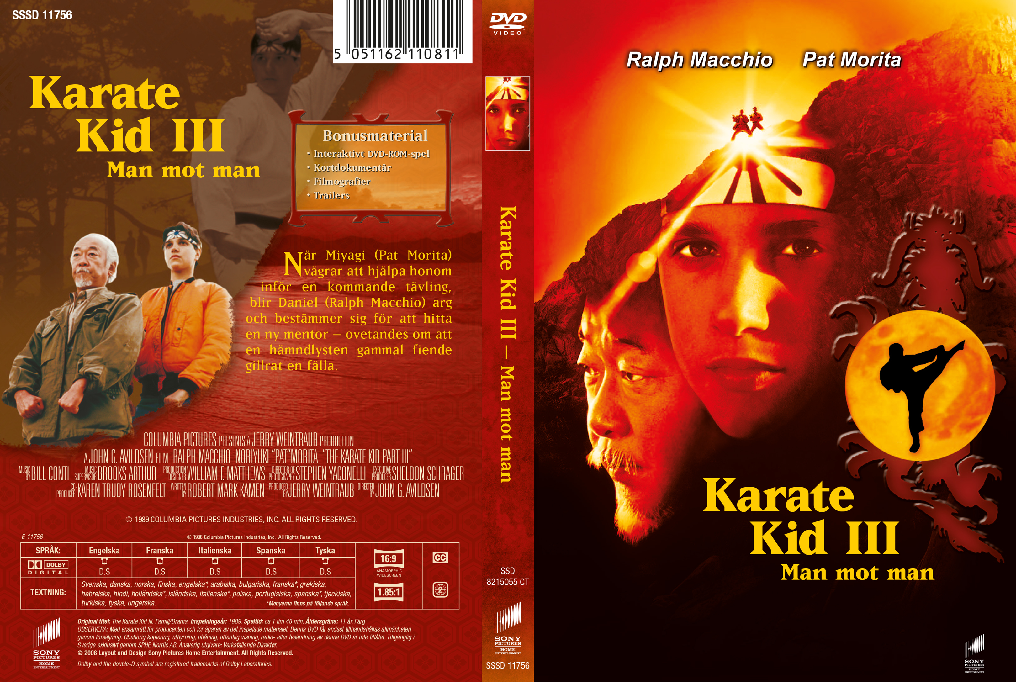 COVERS.BOX.SK ::: Karate Kid Part III (1989) - high quality / Movie