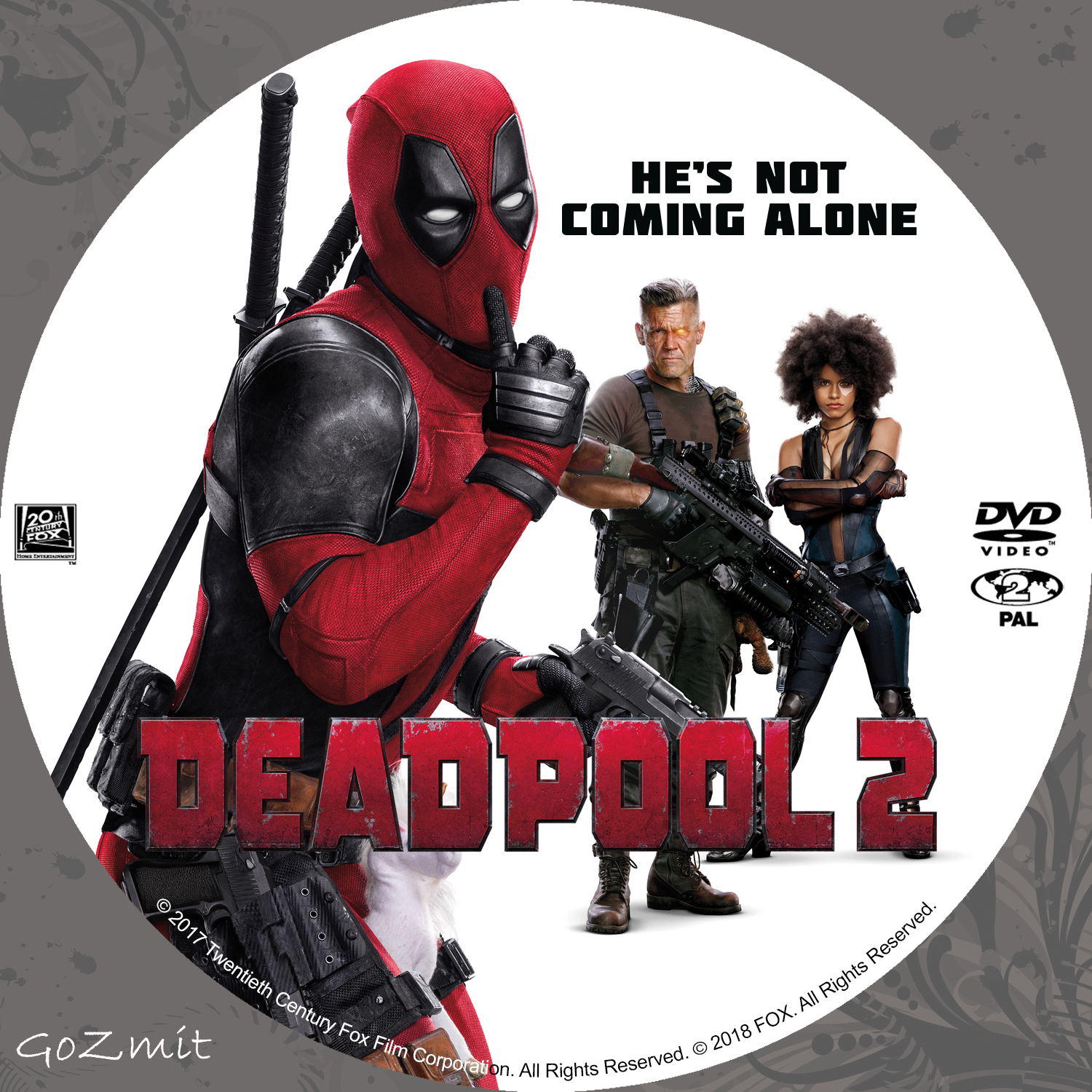 Deadpool 2 [DVD] [2018] [Region2] Requires a Multi Region Player