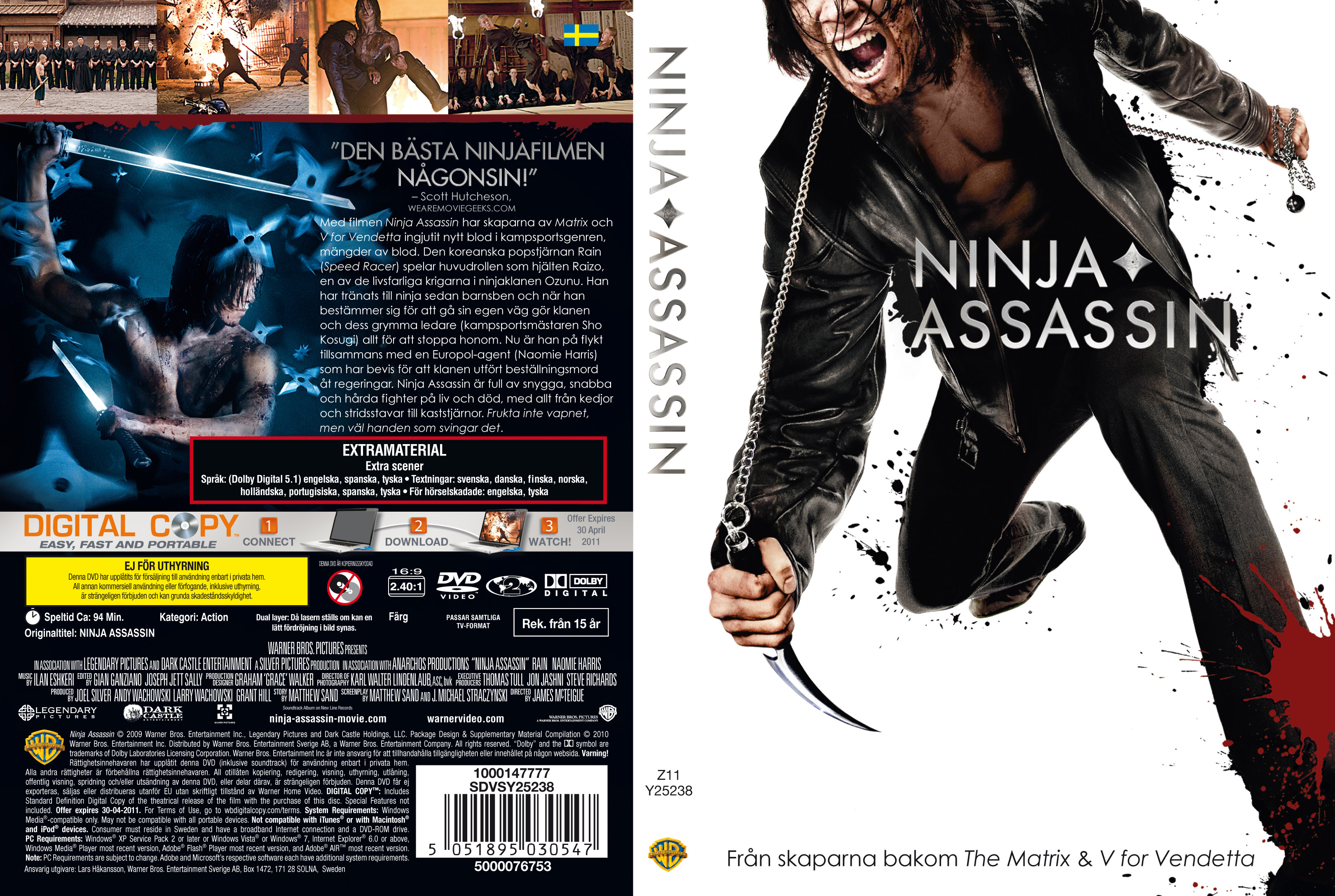 Ninja Assassin Offical Movie Website