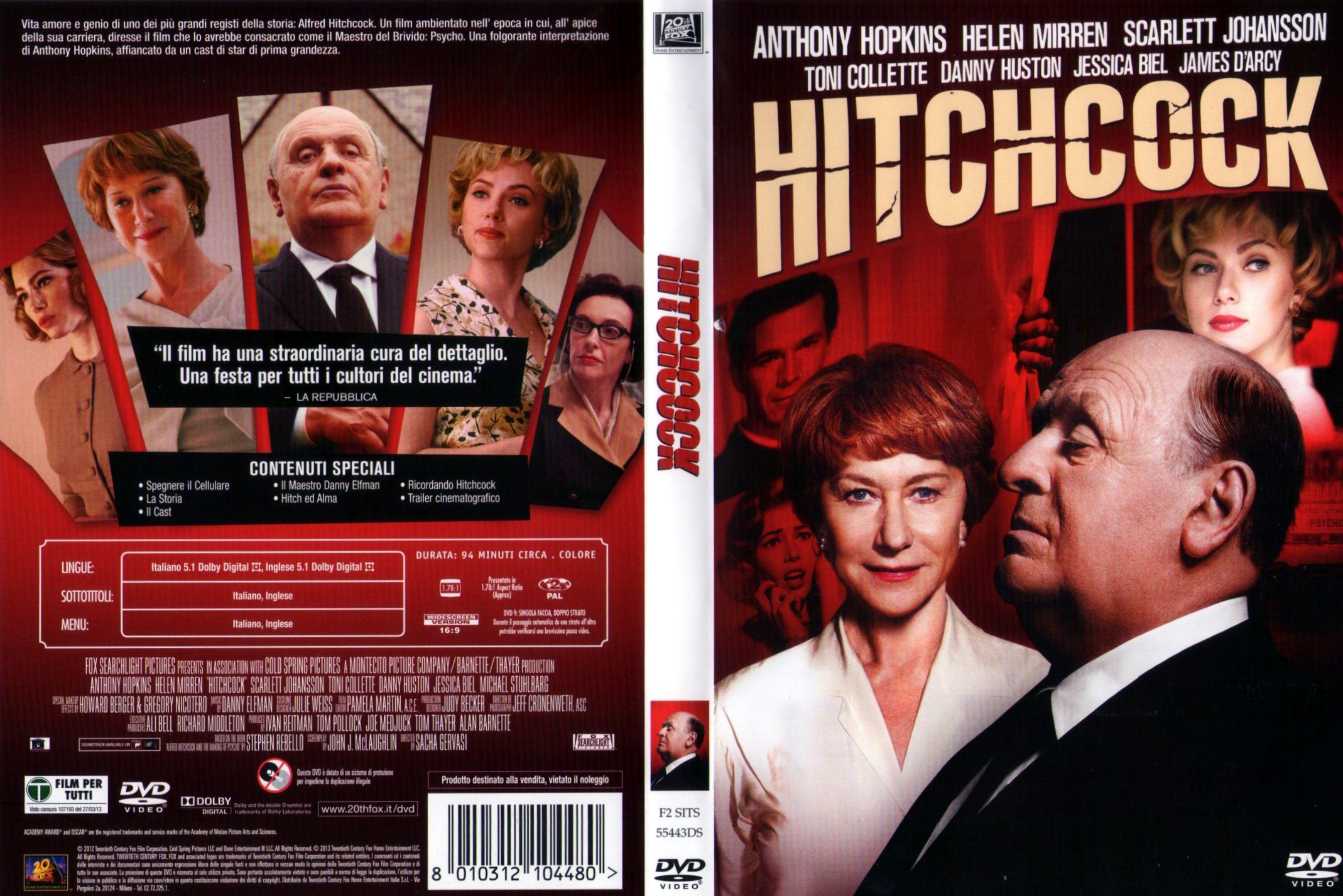 COVERS.BOX.SK ::: Hitchcock (2012) - high quality DVD / Blueray / Movie