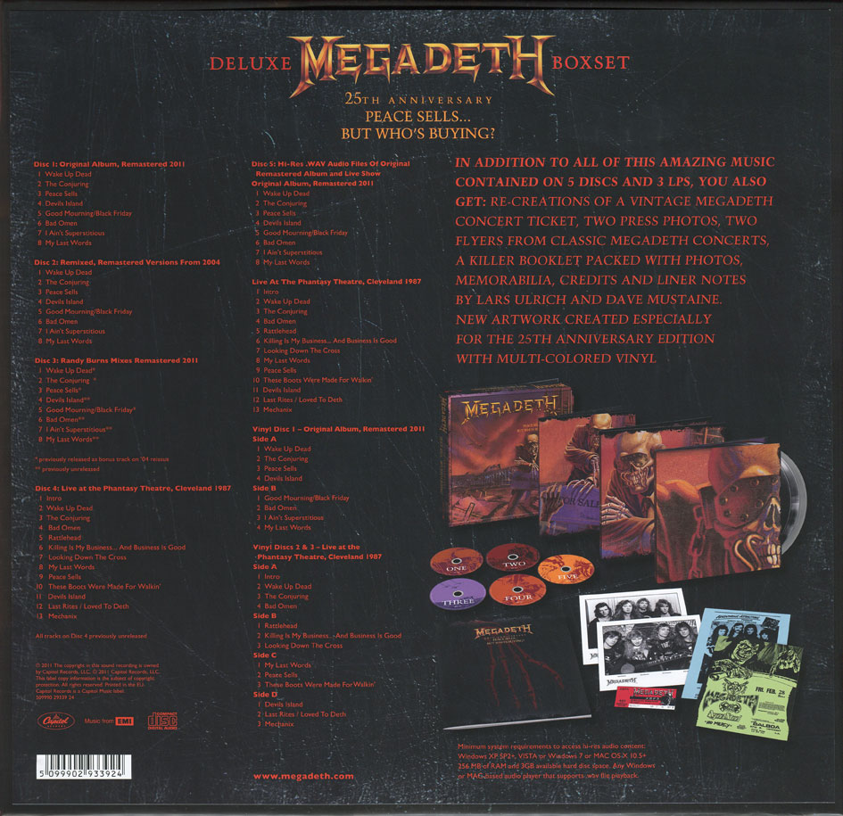 COVERS.BOX.SK ::: Megadeth - Peace Sells But Who's Buying (2011 