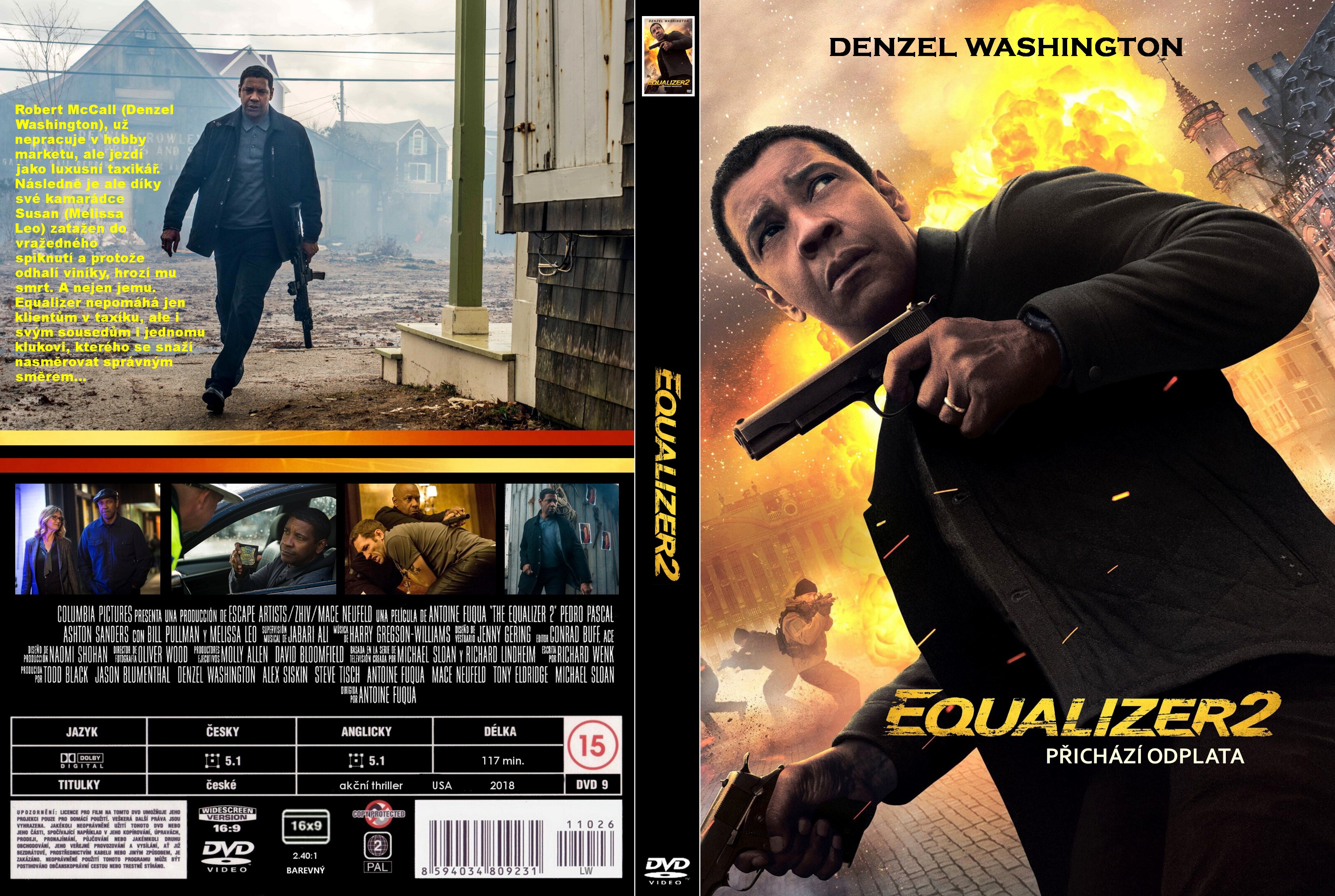 The Equalizer 2 [DVD] [2018]