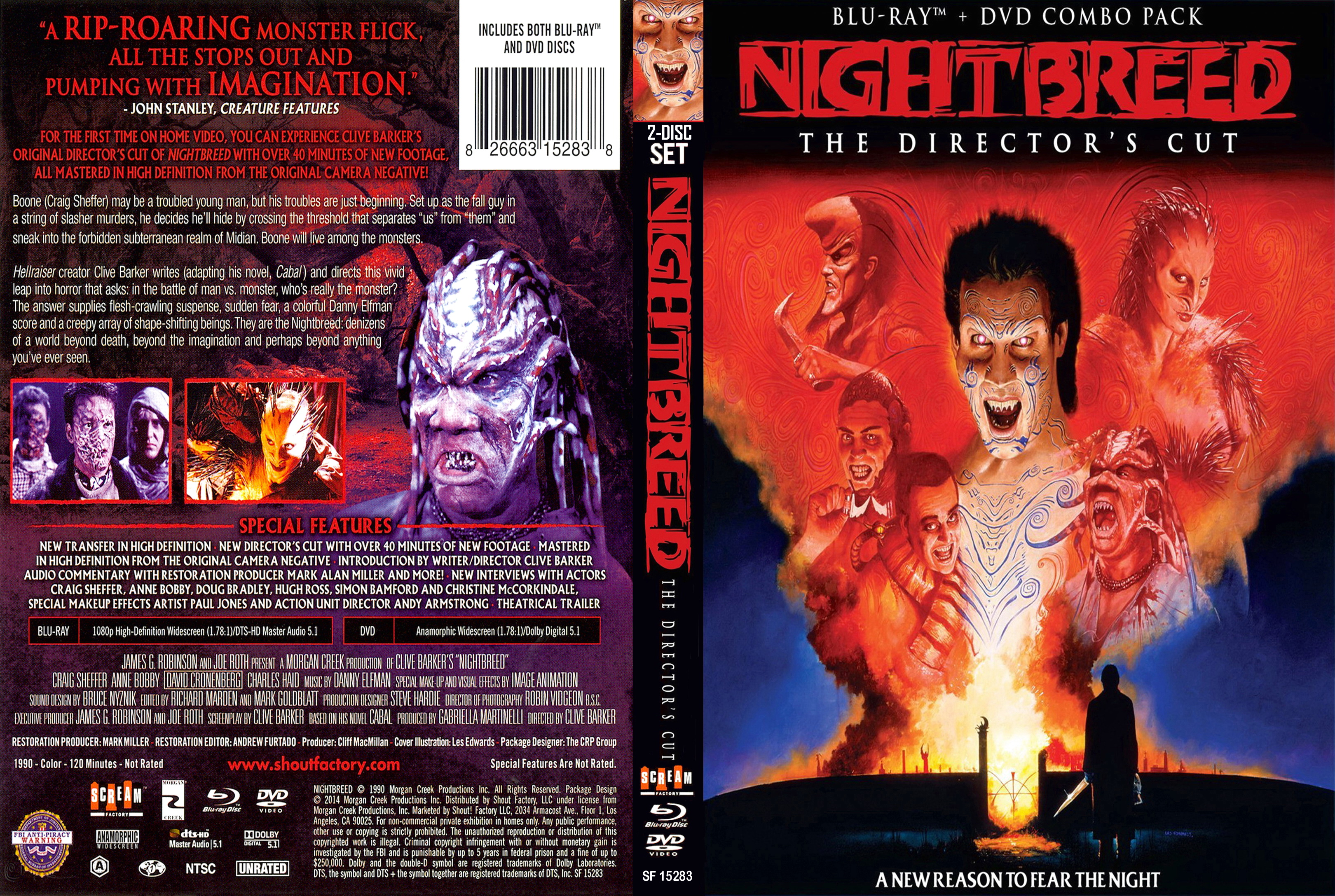 Nightbreed - Directors Cut (1990) WS R1 - front back 