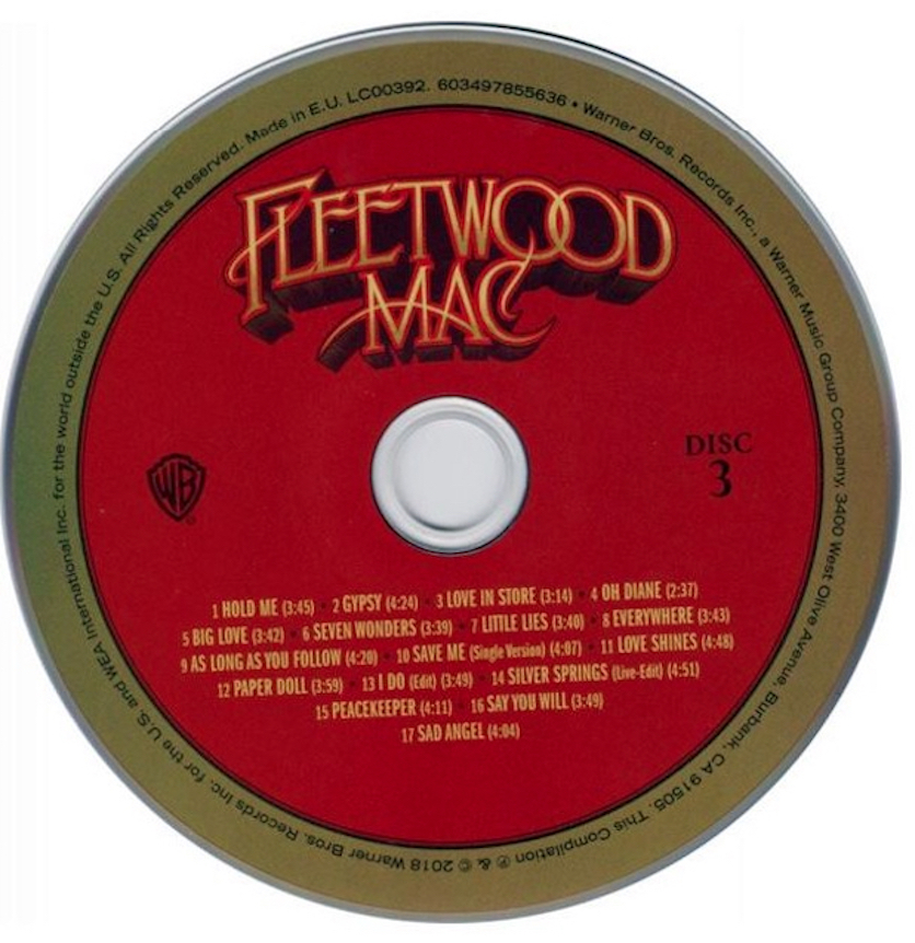 Covers Box Sk Fleetwood Mac 50 Years Don T Stop 18 High Quality Dvd Blueray Movie