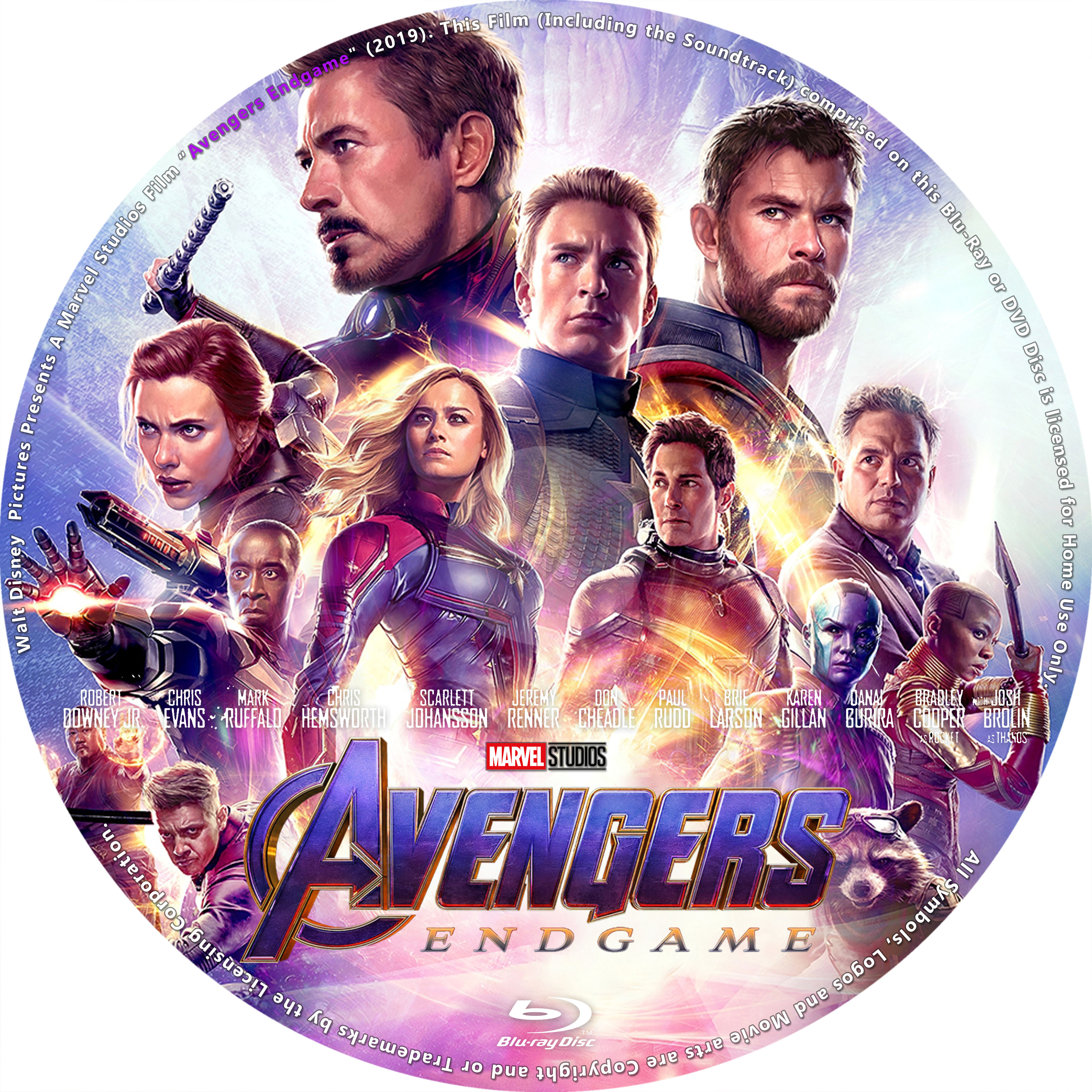 COVERS.BOX.SK Avengers Endgame (2019) high quality DVD / Blueray / Movie
