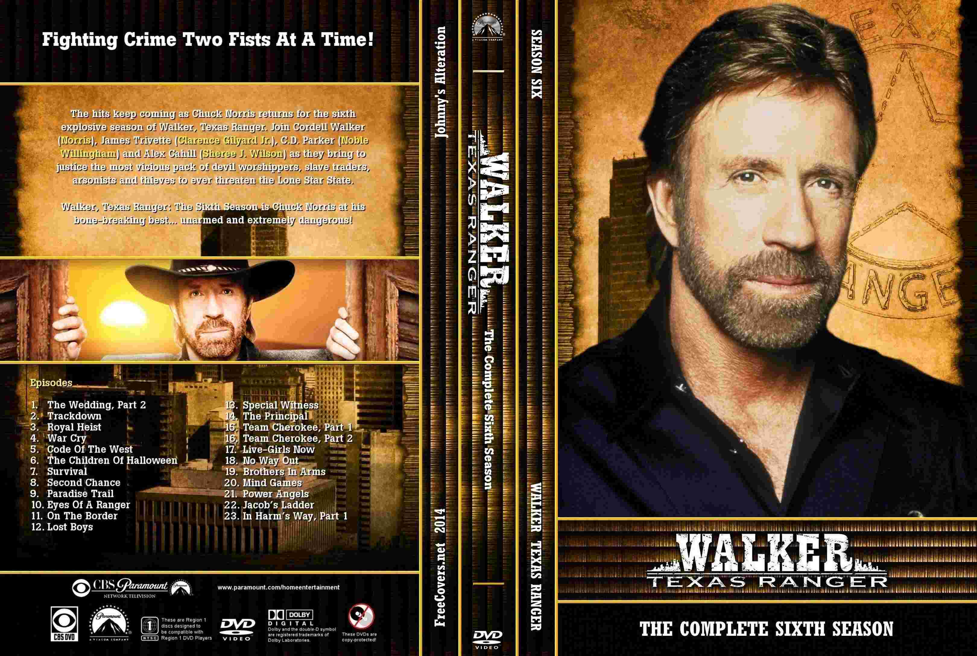 ::: Walker Texas season 6 - high quality DVD / / Movie