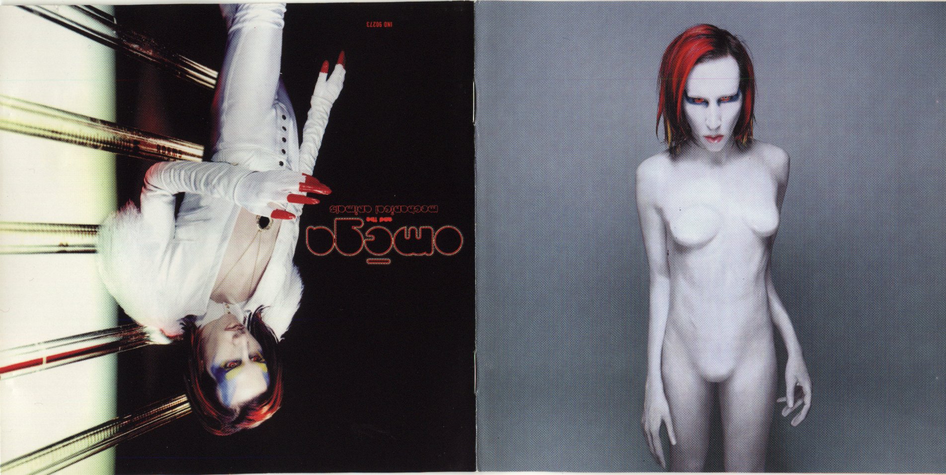 Marilyn Manson - Mechanical Animals (1998) - front back.