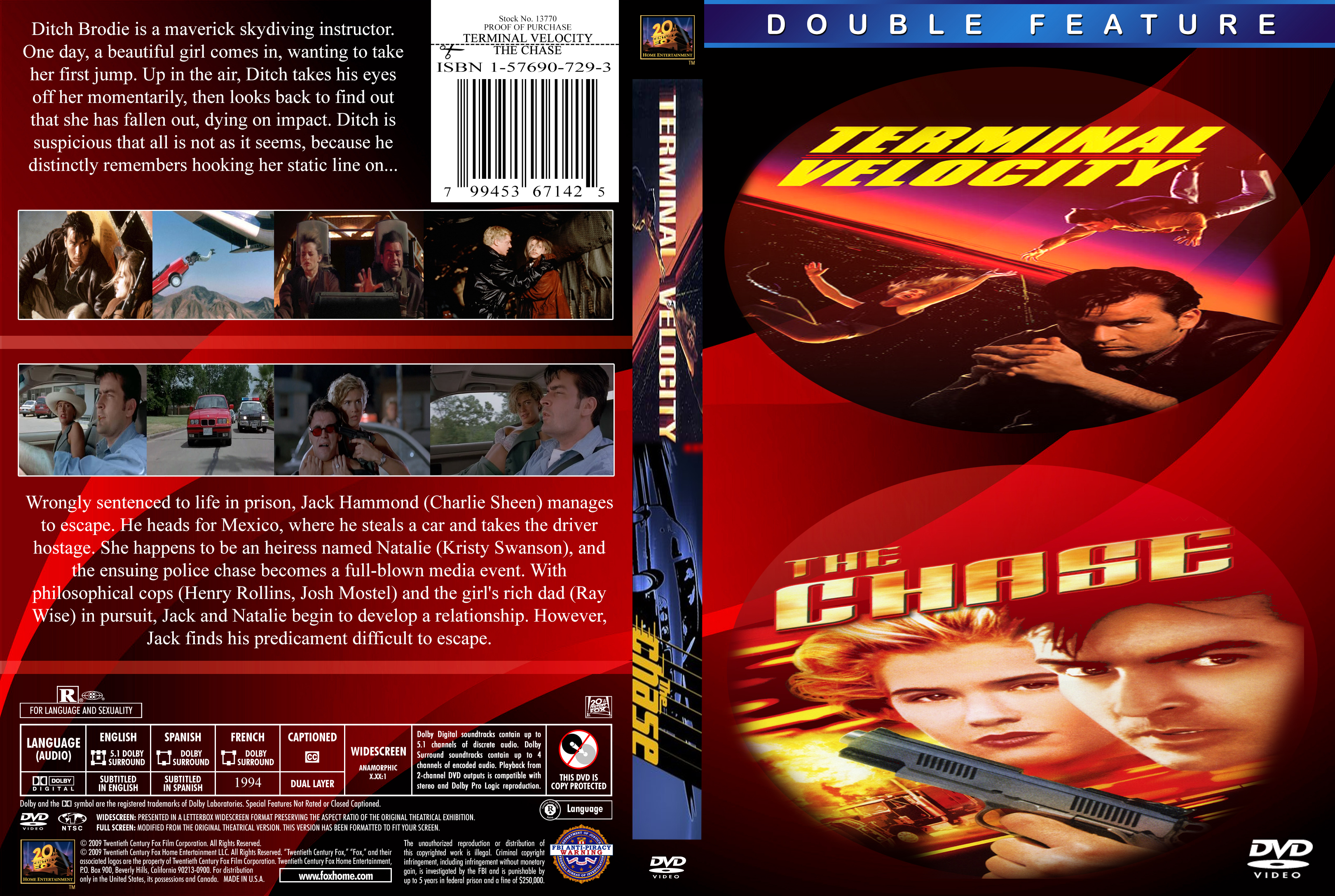 COVERS.BOX.SK ::: Terminal Velocity__The Chase (Double Feature