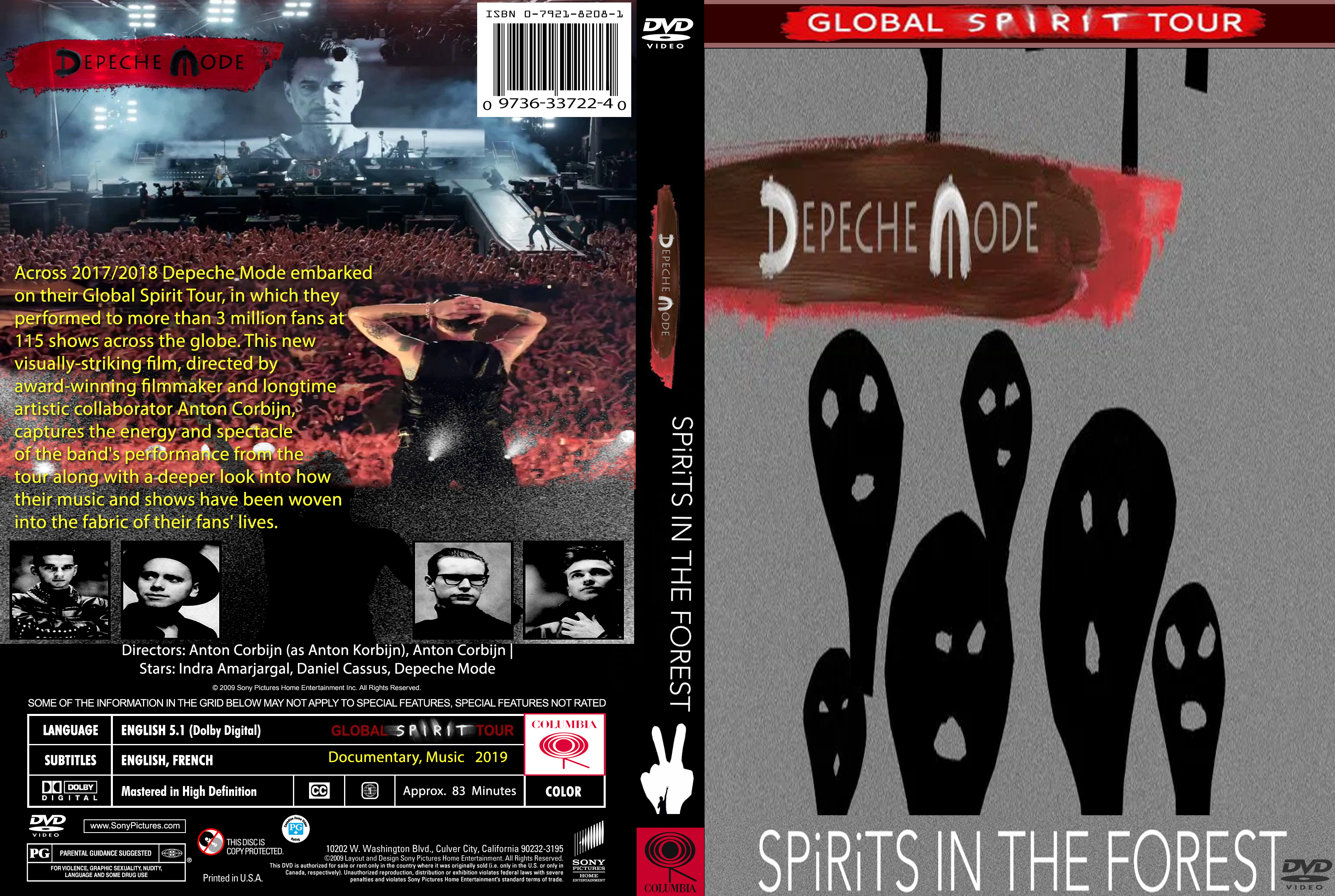kemikalier auktion Legeme COVERS.BOX.SK ::: Depeche Mode: Presents 'SPIRITS in the Forest'  Documentary (2019) - high quality DVD / Blueray / Movie