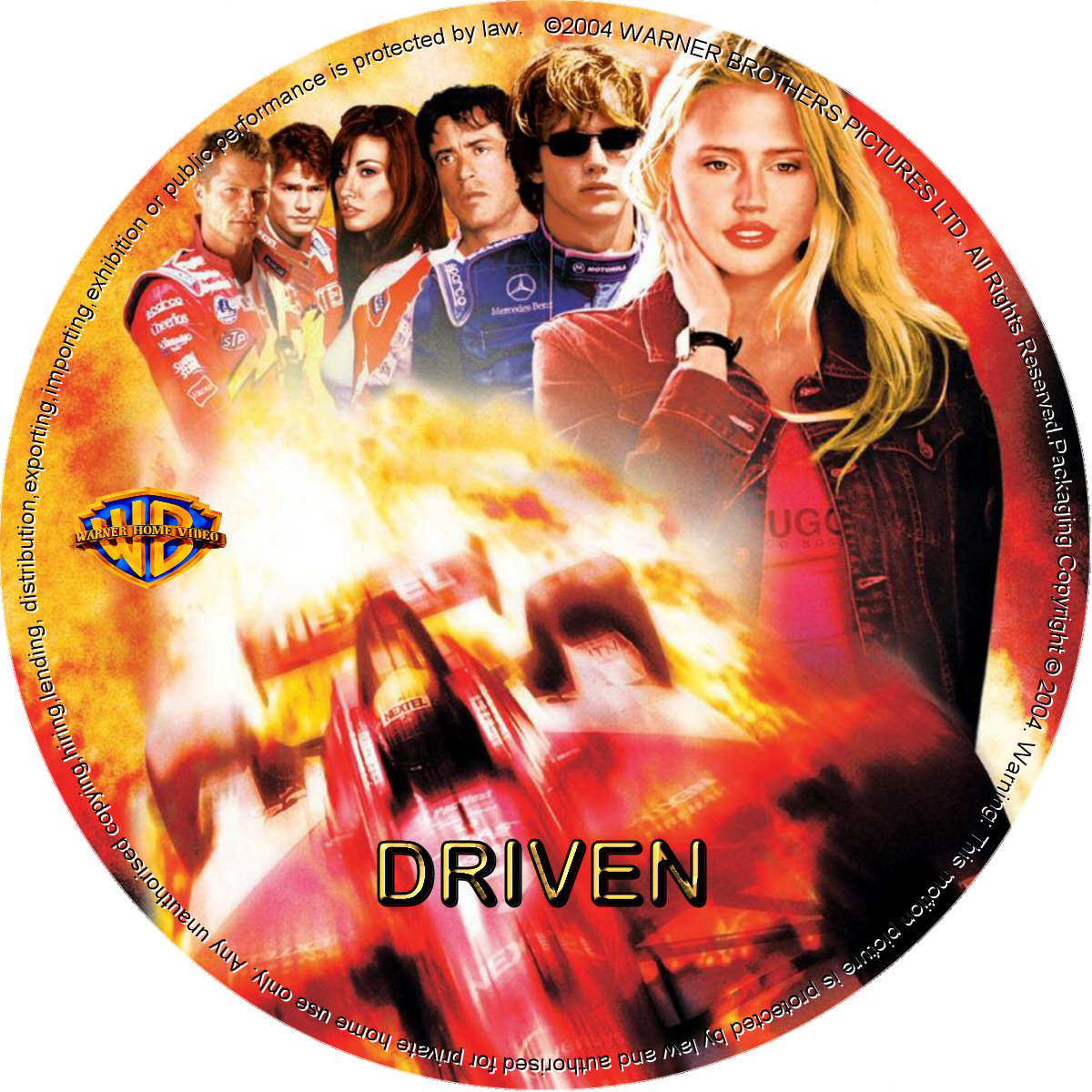 driven 2001 dvd
