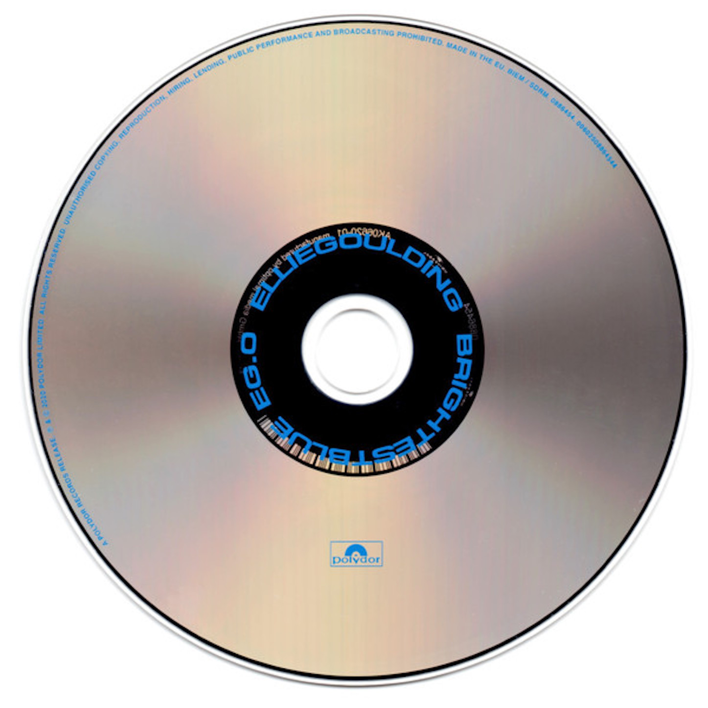 Ellie Goulding Brightest Blue. CD Cover. Antique Blue CD. Barry Blue CD.
