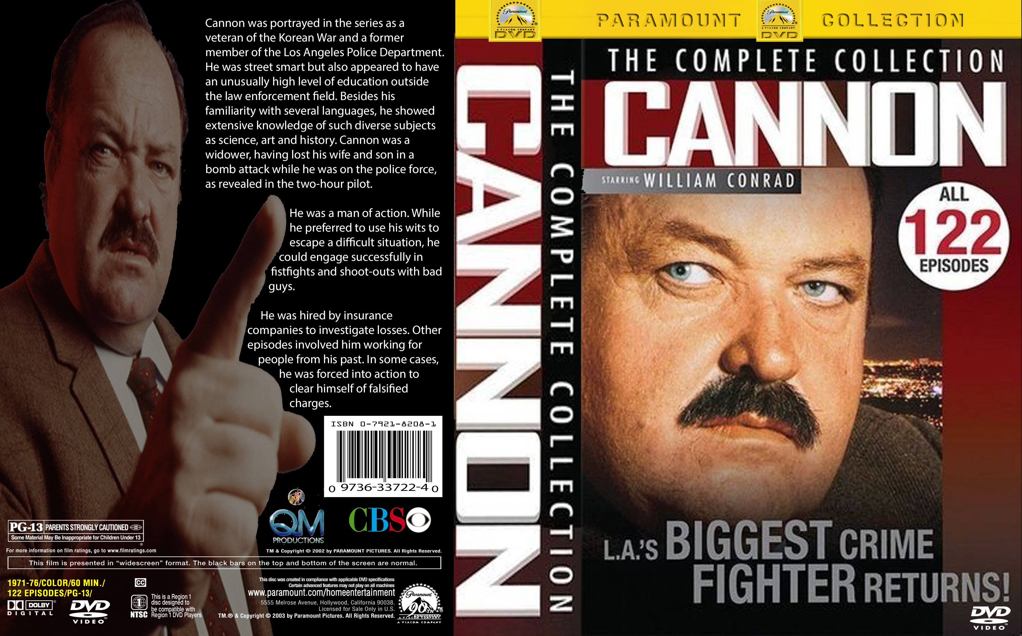 Universal Ready statistics COVERS.BOX.SK ::: Cannon Complete Collection (1971-76) - high quality DVD /  Blueray / Movie