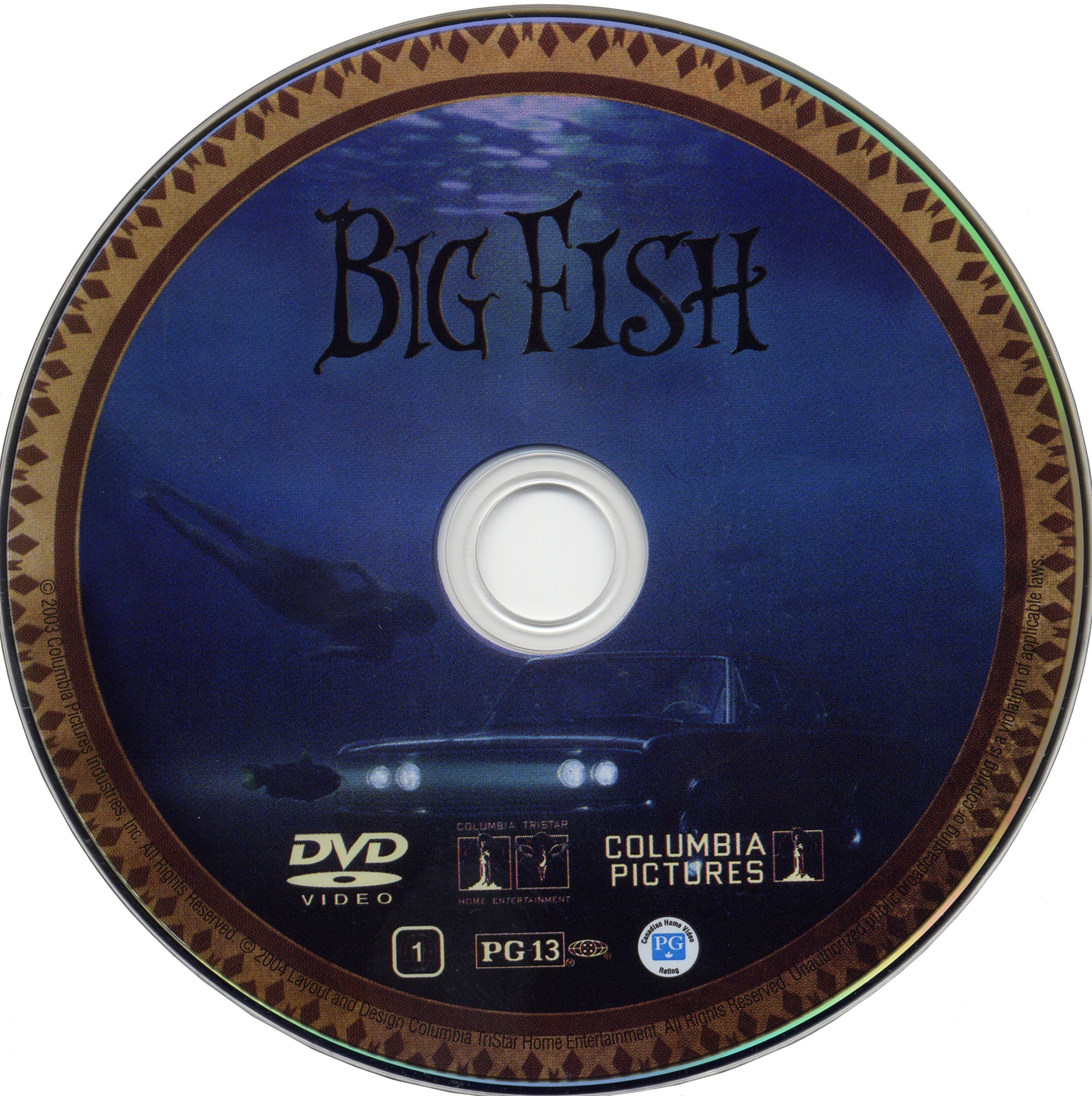 COVERS.BOX.SK ::: Big Fish (2003) R1 Disc - high quality DVD