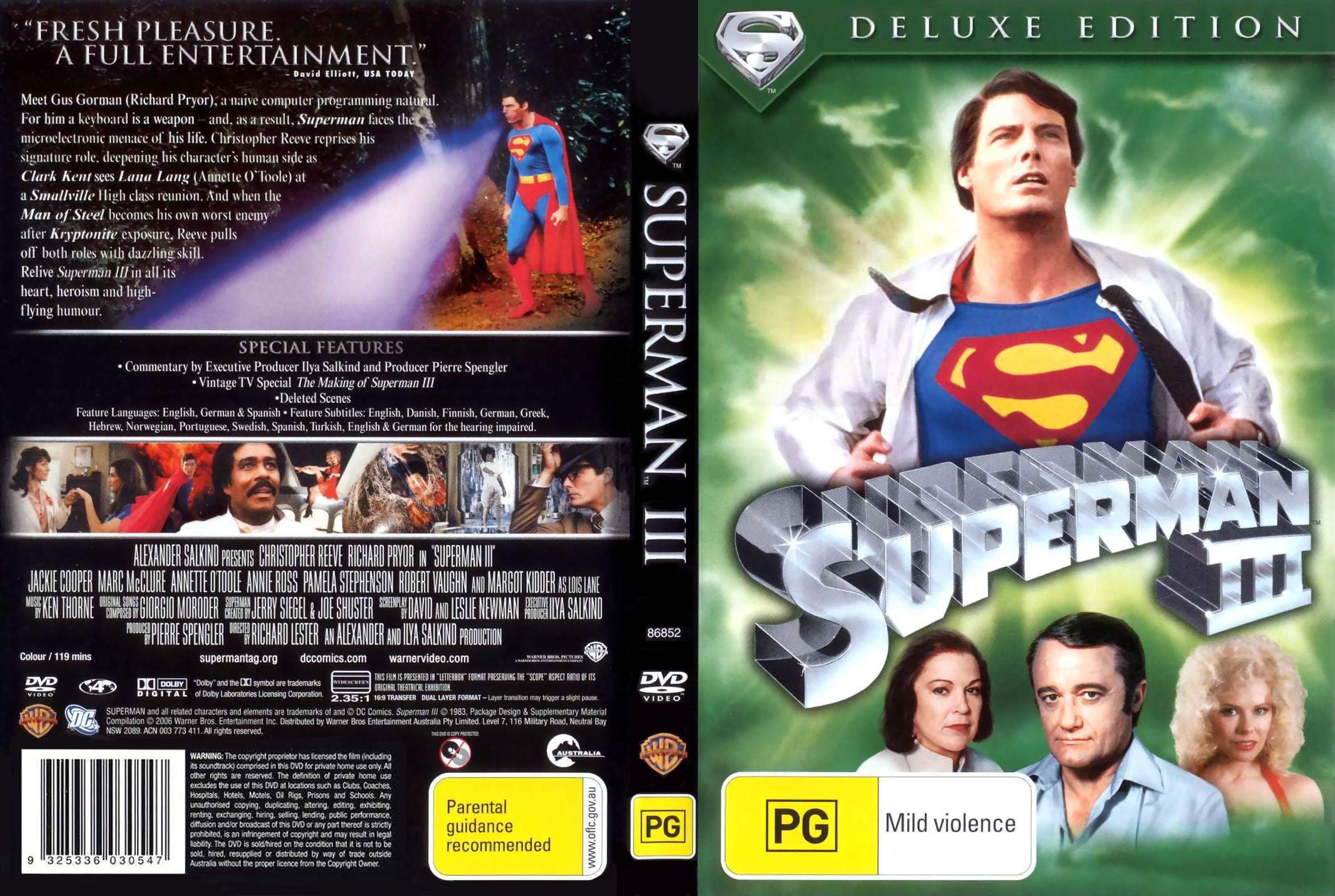 Dvd Box - 3 Filmes - Coleção Superman