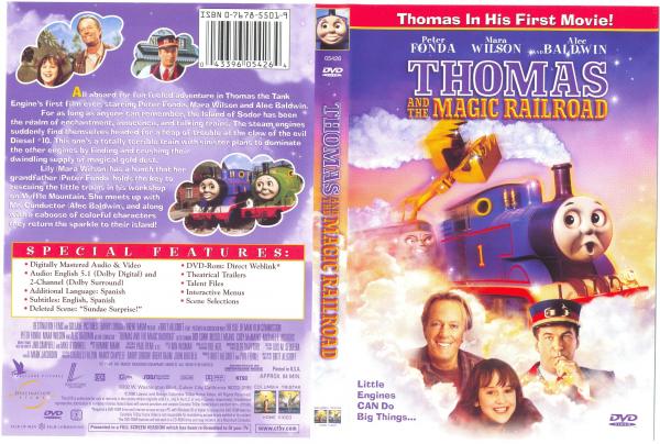 COVERS.BOX.SK ::: Thomas And The Magic Railroad - high quality DVD ...