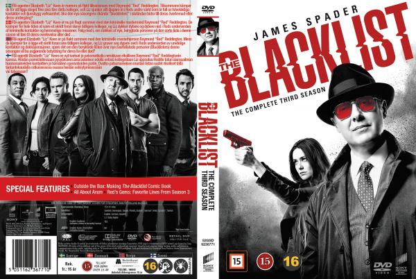 COVERS.BOX.SK ::: The Blacklist - Season 3 (Nordic) - high quality DVD ...