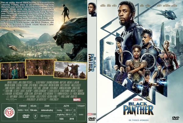 COVERS.BOX.SK ::: Black Panther (2018) - high quality DVD / Blueray / Movie