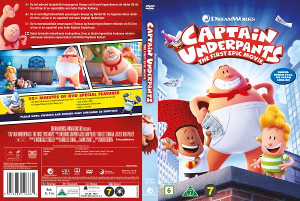 COVERS.BOX.SK ::: Captain Underpants - Nordic (2017) - high quality DVD ...